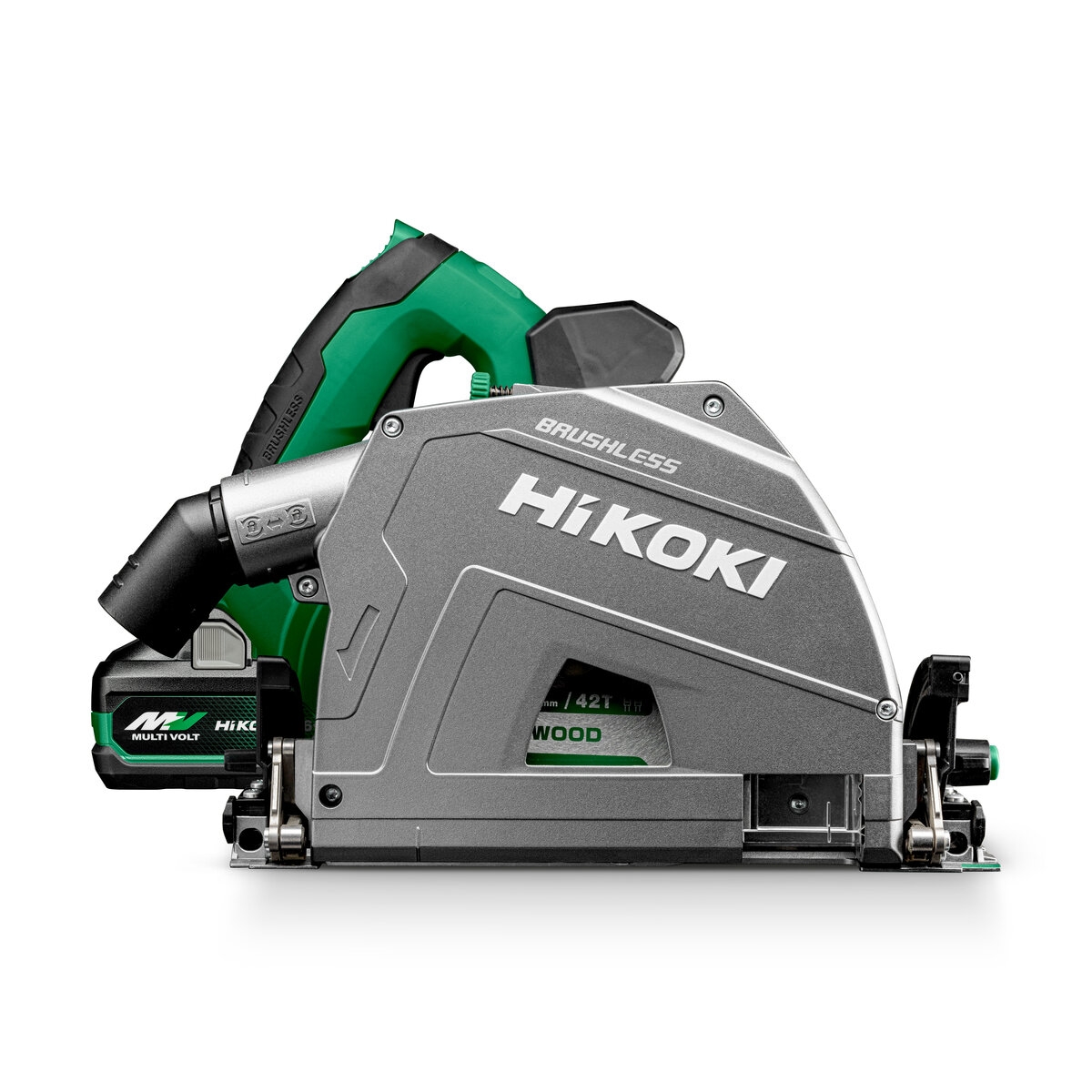 HiKOKI 36V Akku-Tauchkreissäge C3606DPA (Set: 2× BSL36A18X + Ladegerät, HSC IV)
