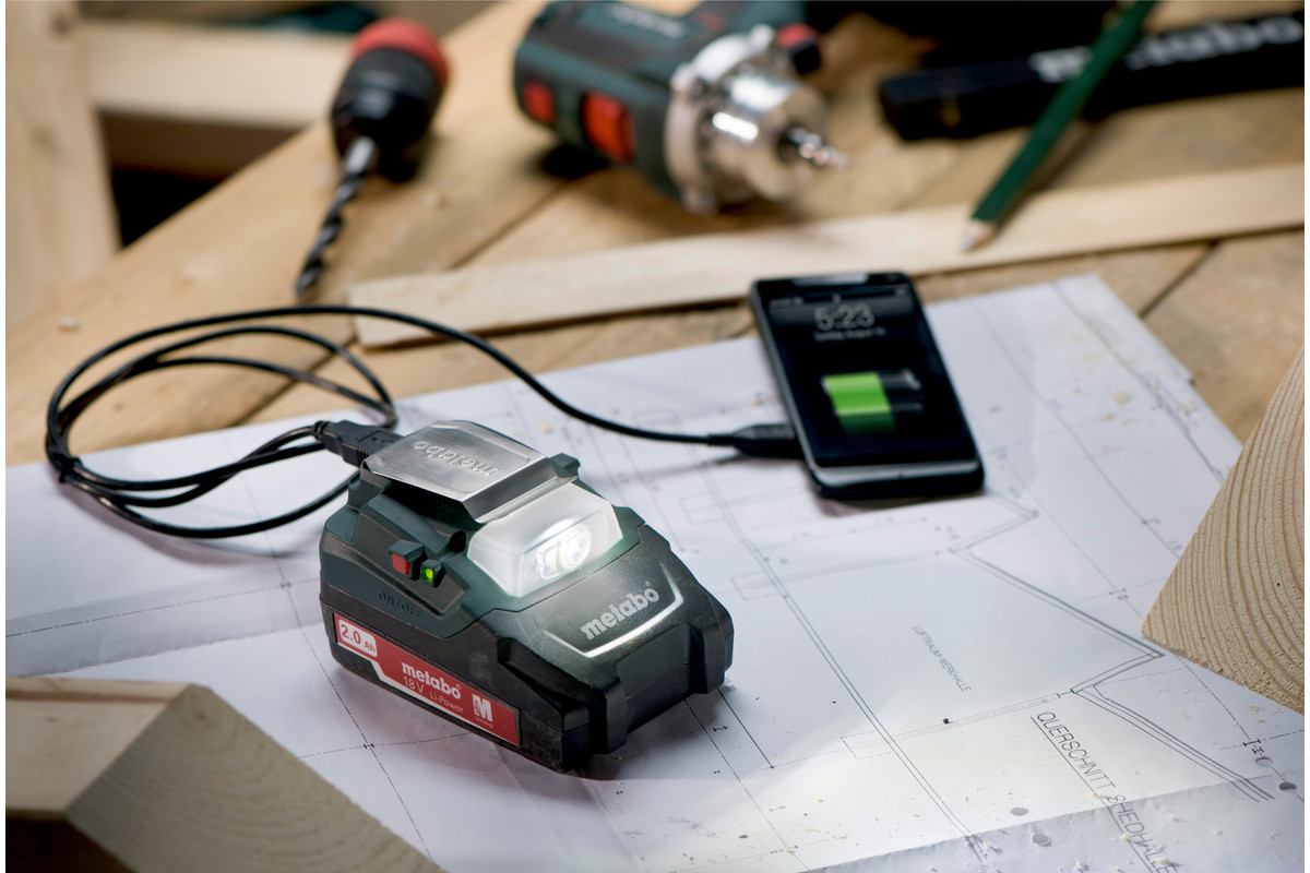 Metabo Akku-Power-Adapter PA 14.4-18 LED-USB