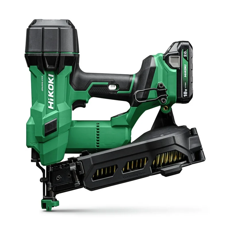 Hikoki Akku Dachpappnagler  NV1845DAW6Z inkl. 2 x 5,0Ah Akku´s und Ladegerät im HSC 25-45mm Hikoki Akku Dachpappnagler  NV1845DAW6Z inkl. 2 x 5,0Ah Akku´s und Ladegerät im HSC 25-45mm