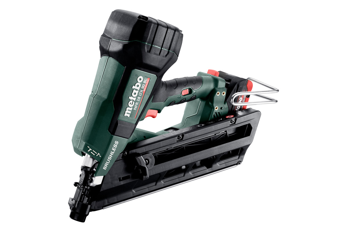 Metabo Akku-Nagler NFR 18 LTX 90 BL (2× 4,0 Ah)