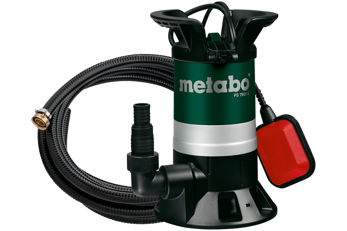 Metabo Set Schmutzwasser-Tauchpumpe PS 7500 S