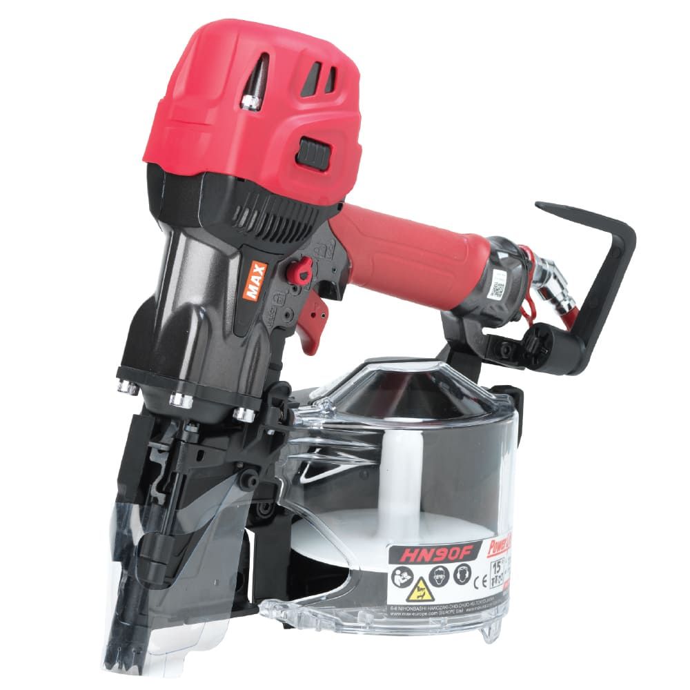 Max PowerLite Coilnagler HN90F von 45 - 90 mm | Coilnägel 16°, flach