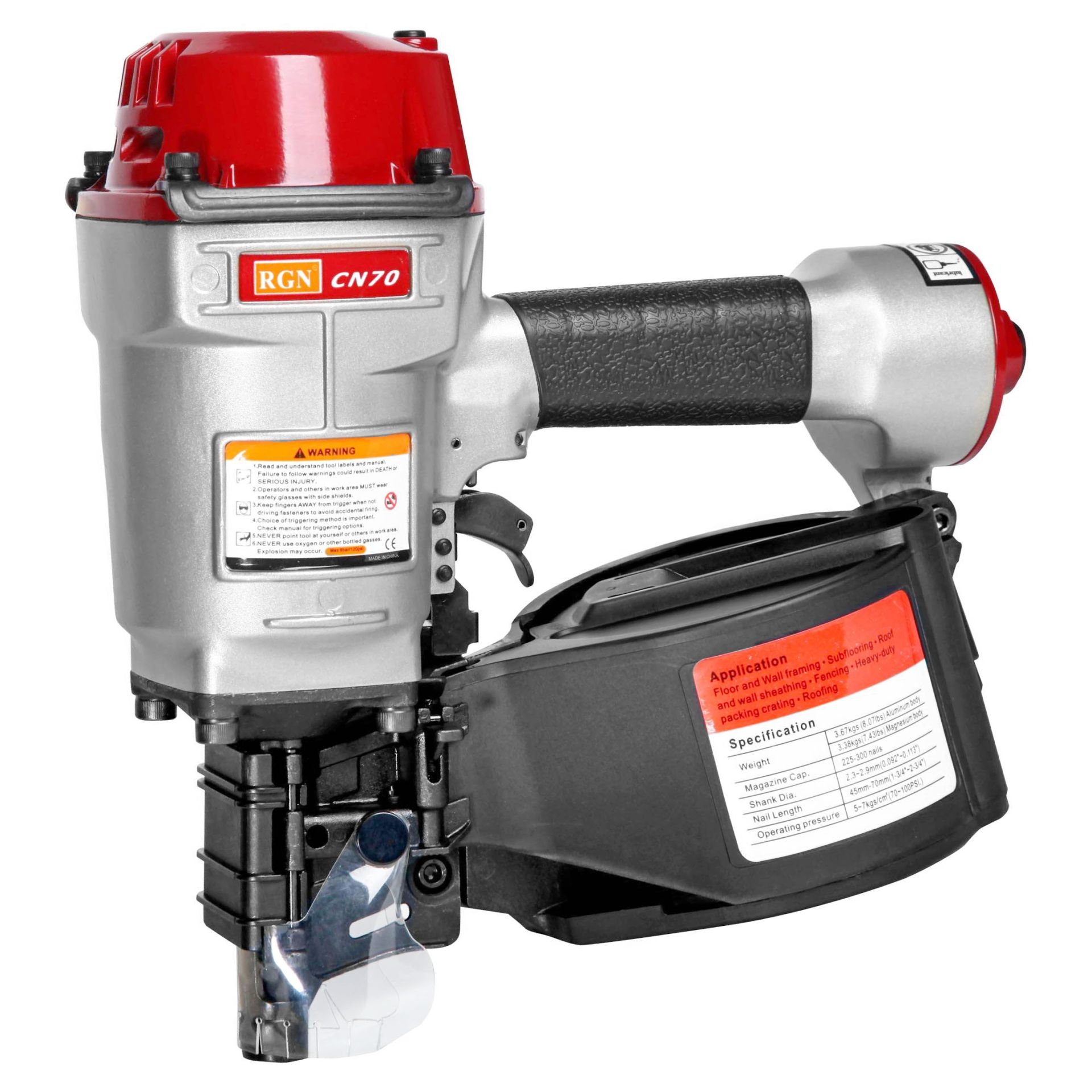 RGN Coilnagler CN 70 von 45 - 70 mm | Coilnägel 16°, flach