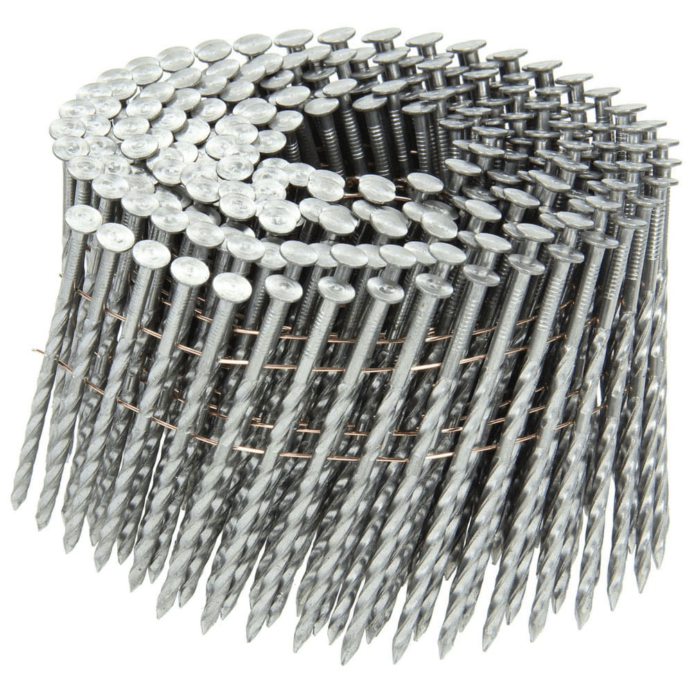 Coilnägel 16° 2,8 x 80 mm, blank, schraub