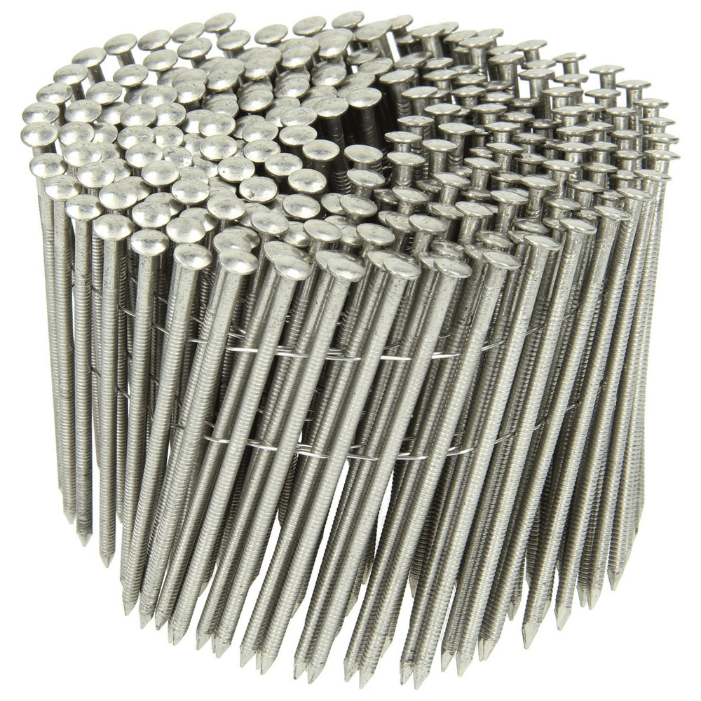 Coilnägel 16° 2,8 x 65 mm ring V2a Linsenkopf