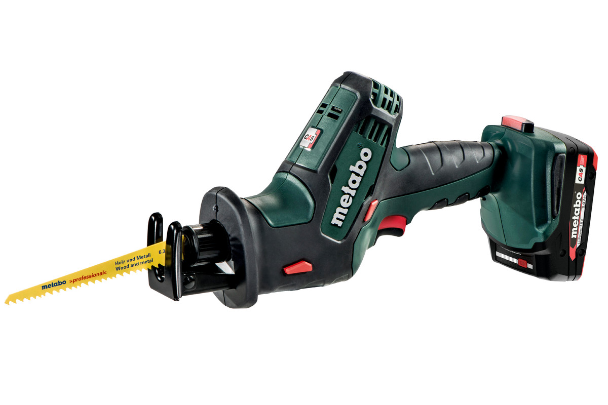 Metabo Akku-Säbelsäge SSE 18 LTX Compact (2× 2,0 Ah)