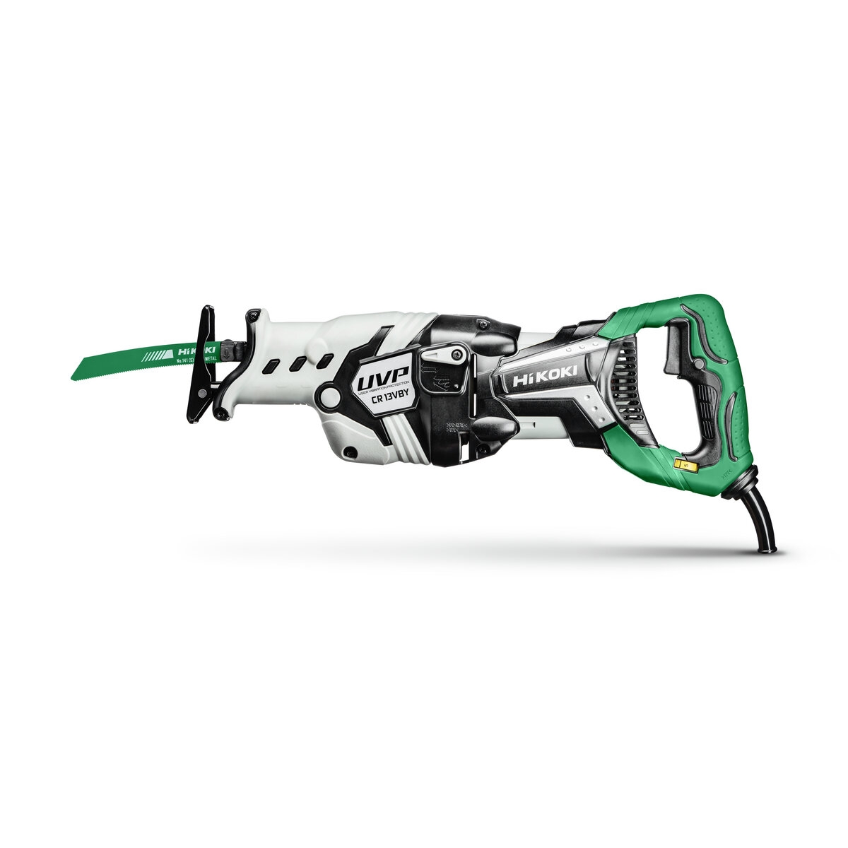 HiKOKI Säbelsäge CR13VBY (Nur Gerät, Spritzgusskoffer)