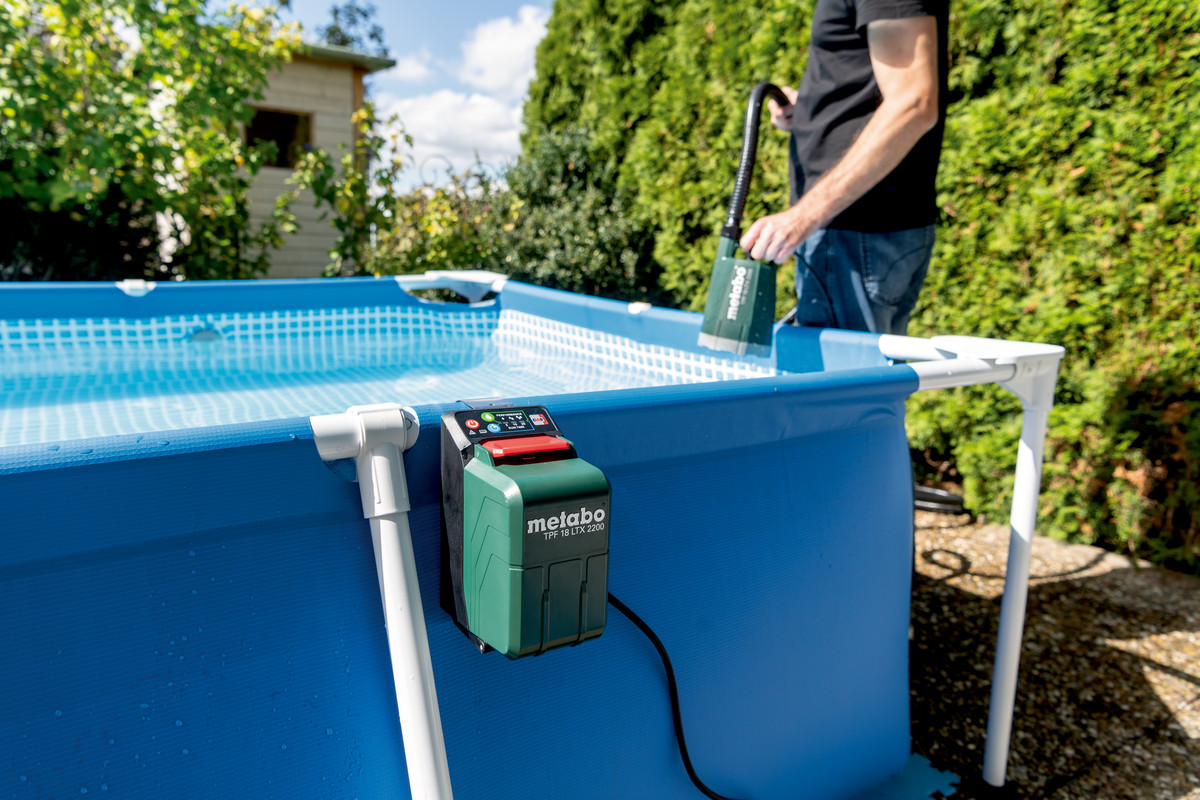 Metabo Akku-Tauch- und Regenfasspumpe TPF 18 LTX 2200