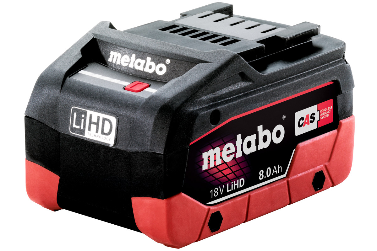 Metabo LiHD Akkupack 18 V - 8,0 Ah