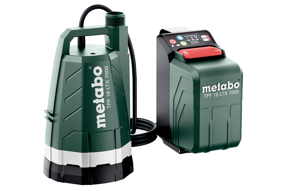 Metabo Akku-Tauchpumpe TPF 18 LTX 7000