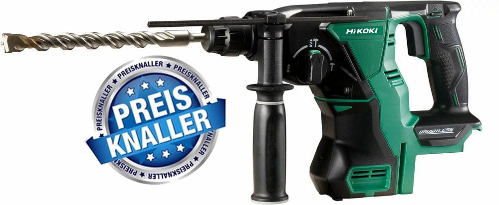 nagel-paul-dh18dblw2z-basic-preisknaller Hikoki Akku Bohr- und Meisselhammer SDS-Plus DH18DBLW2Z-Basic