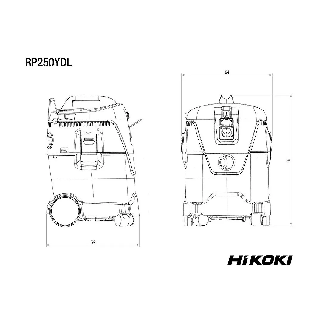 Hikoki Allessauger RP250YDLWAZ