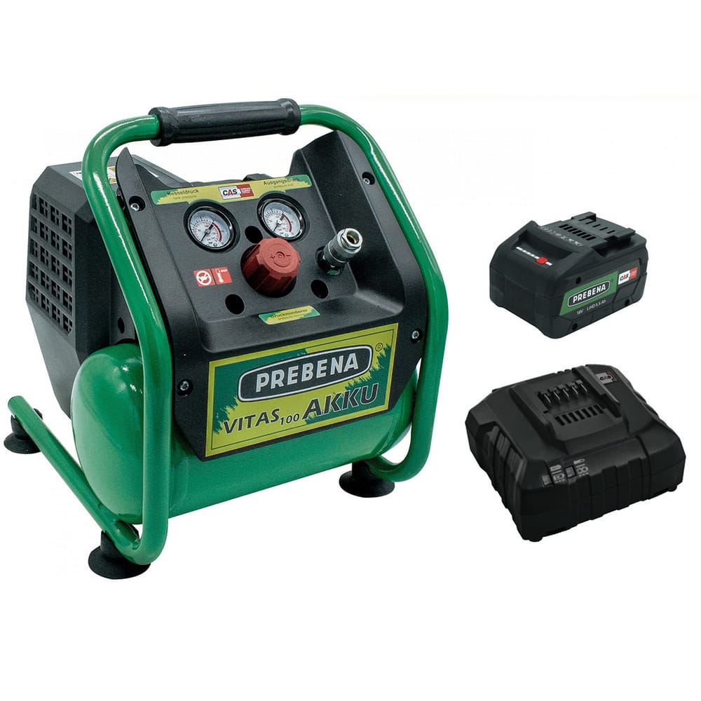 Kompressor Vitas 100 & Akku Set im Angebot